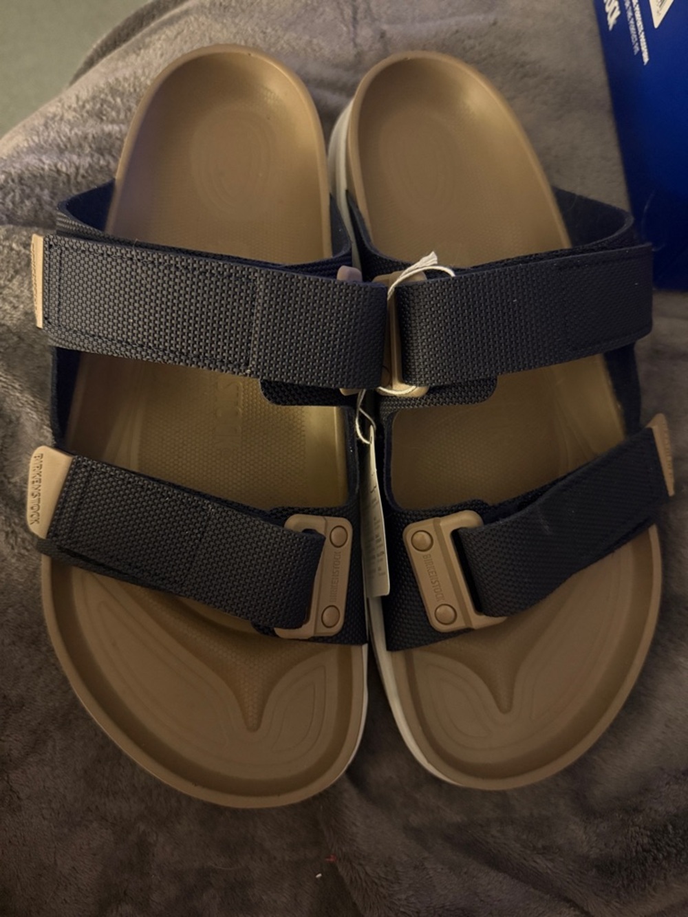 NWT Birkenstock Men’s Atacama Futura Birko-Flor - Midnight